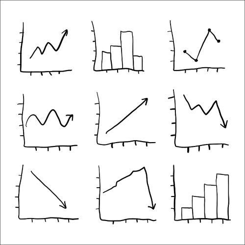 Hand Drawn Charts and Graphs